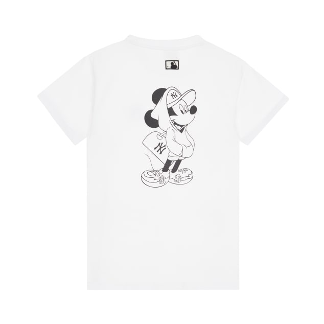 MLB x Disney - Overfit Short Sleeve T-Shirt - Mickey Mouse - PREORDER New York Yankees / L