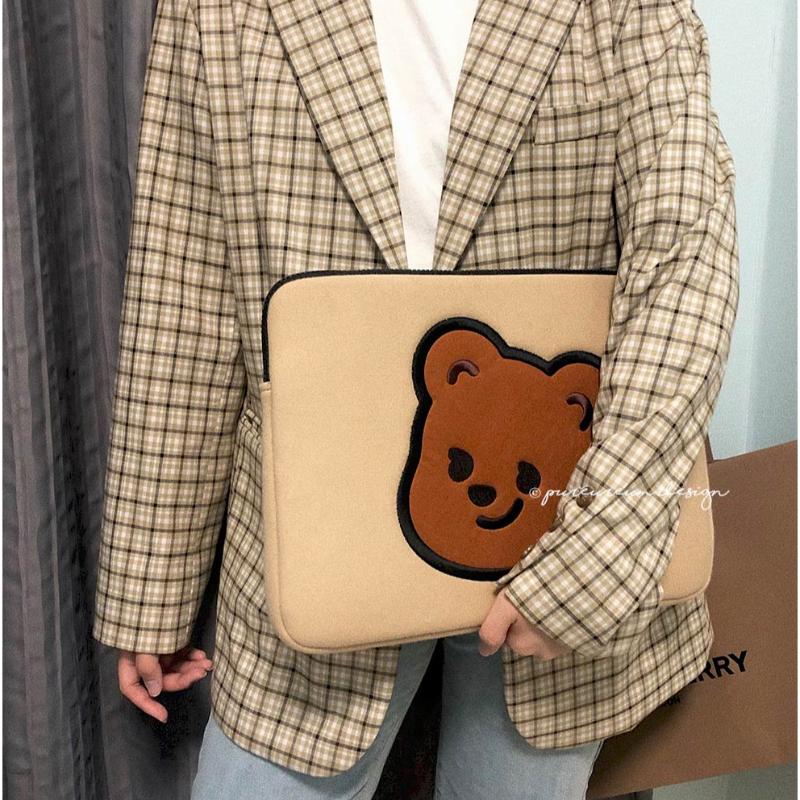 Pureureumdesign x 10x10 - Cupid Bear Laptop Pouch