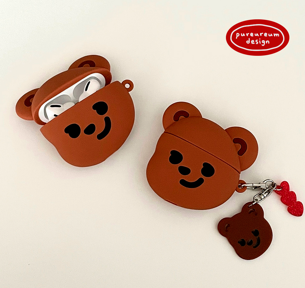 Pureureumdesign x 10x10 - Cupid Bear AirPods Case