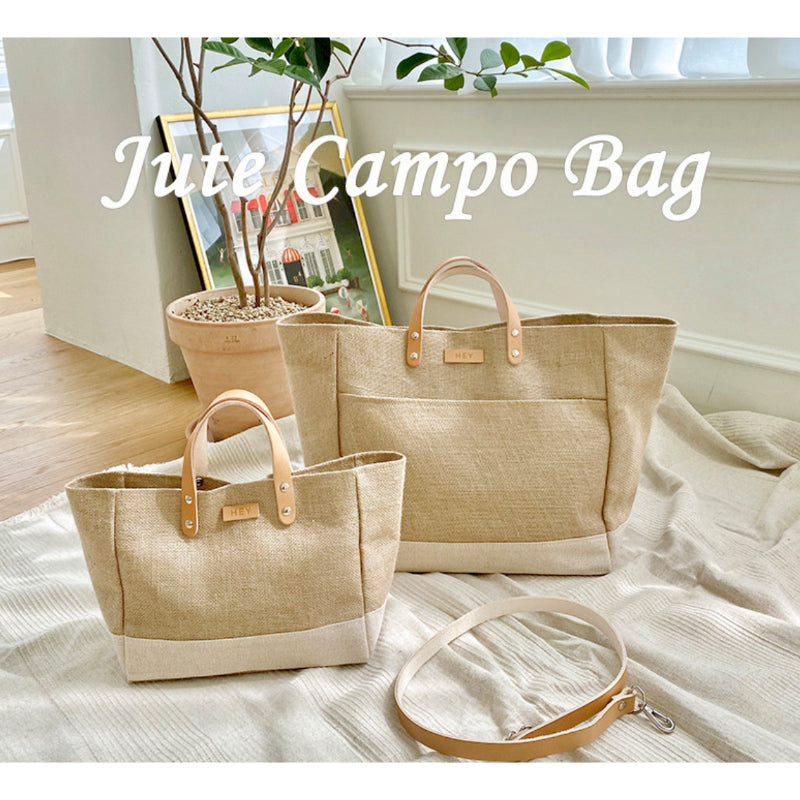 H.ey - Jute Campo Bag