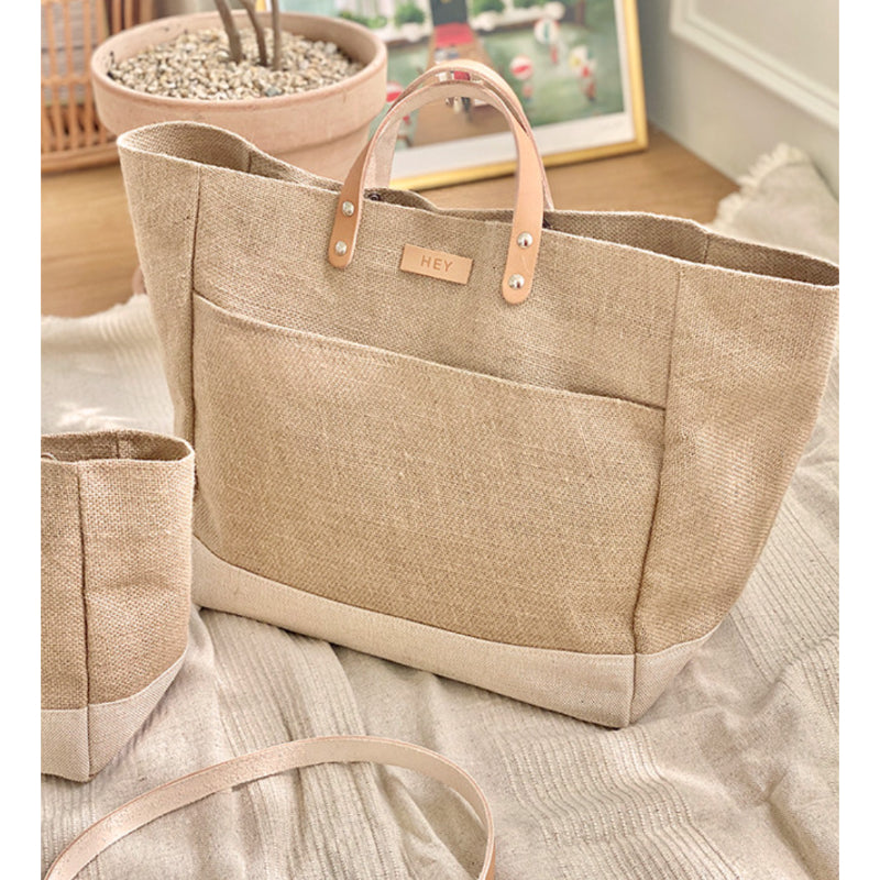 H.ey - Jute Campo Bag