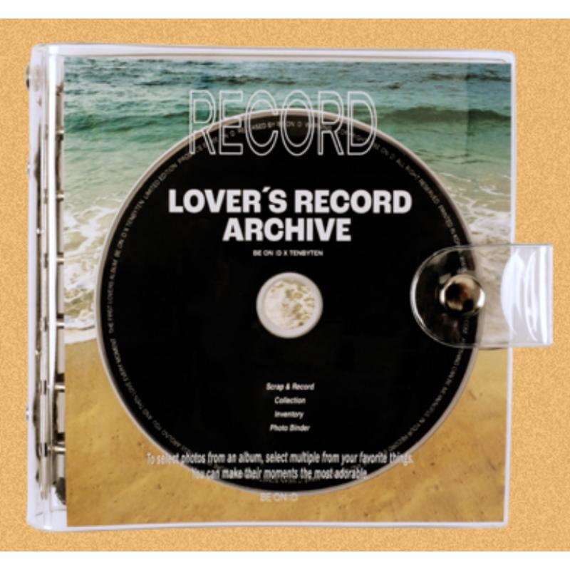 Be On D - 10X10 Exclusive Lover's Record 6 hole Collect Binder