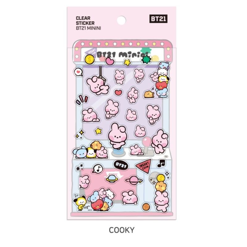 Monopoly x BT21 - Minini Clear Sticker