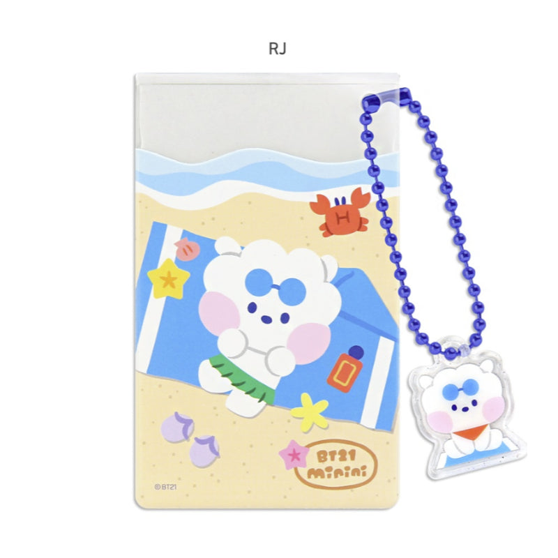 Monopoly x BT21 - Clear Card Pocket - Summer Sky