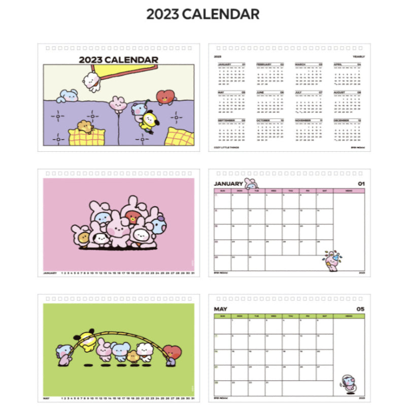 BT21 - Minini 2023 Calendar