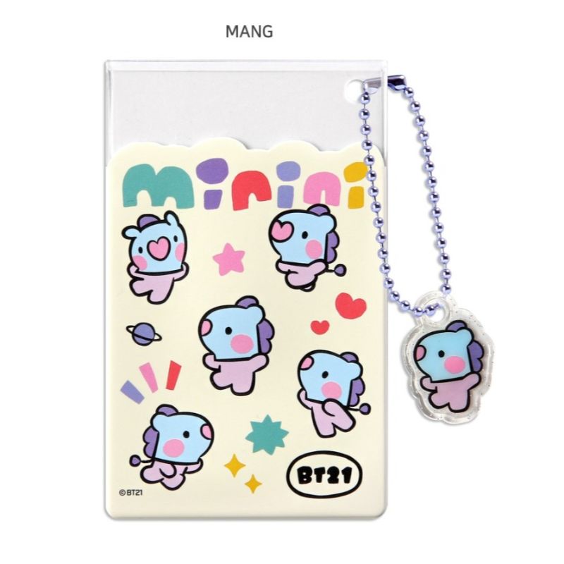 Monopoly x BT21 - Minini Clear Card Holder