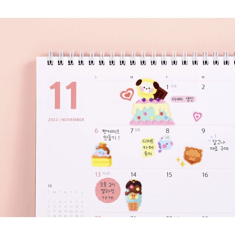 Monopoly x BT21 - Clear Sticker - Sweetie