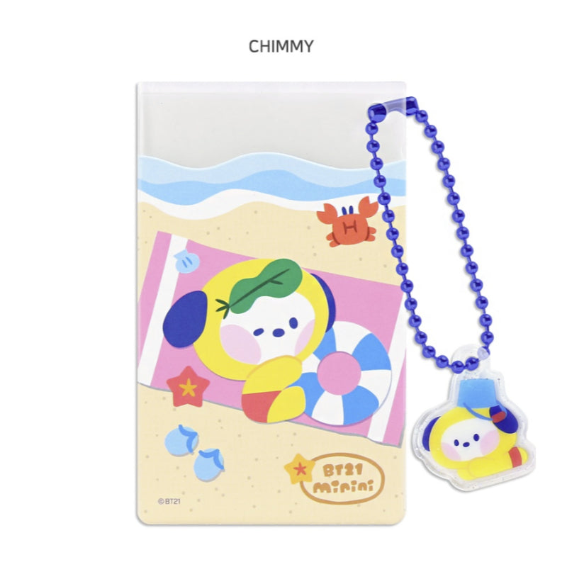 Monopoly x BT21 - Clear Card Pocket - Summer Sky