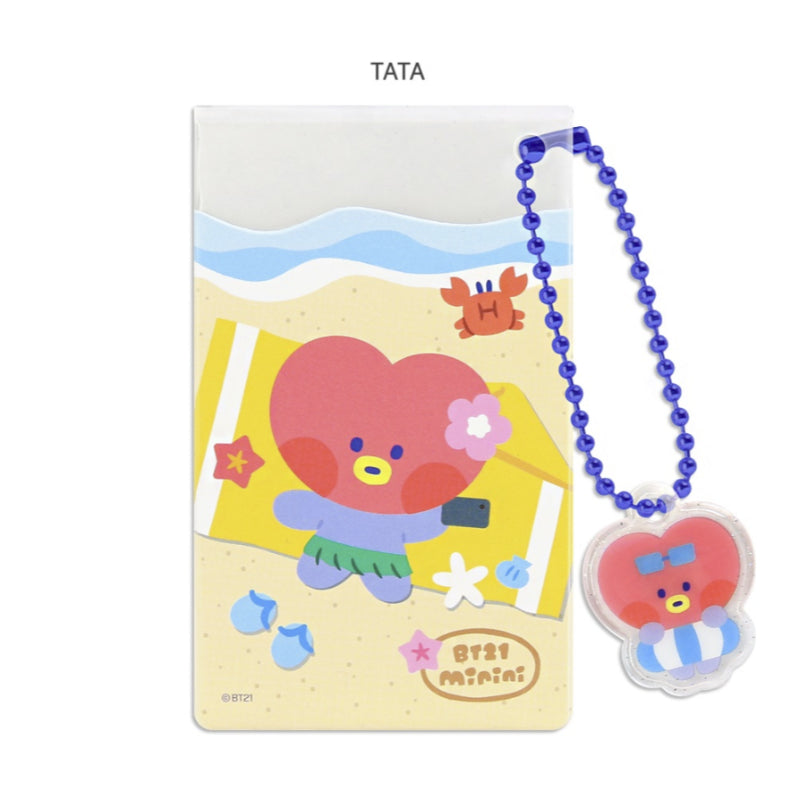 Monopoly x BT21 - Clear Card Pocket - Summer Sky