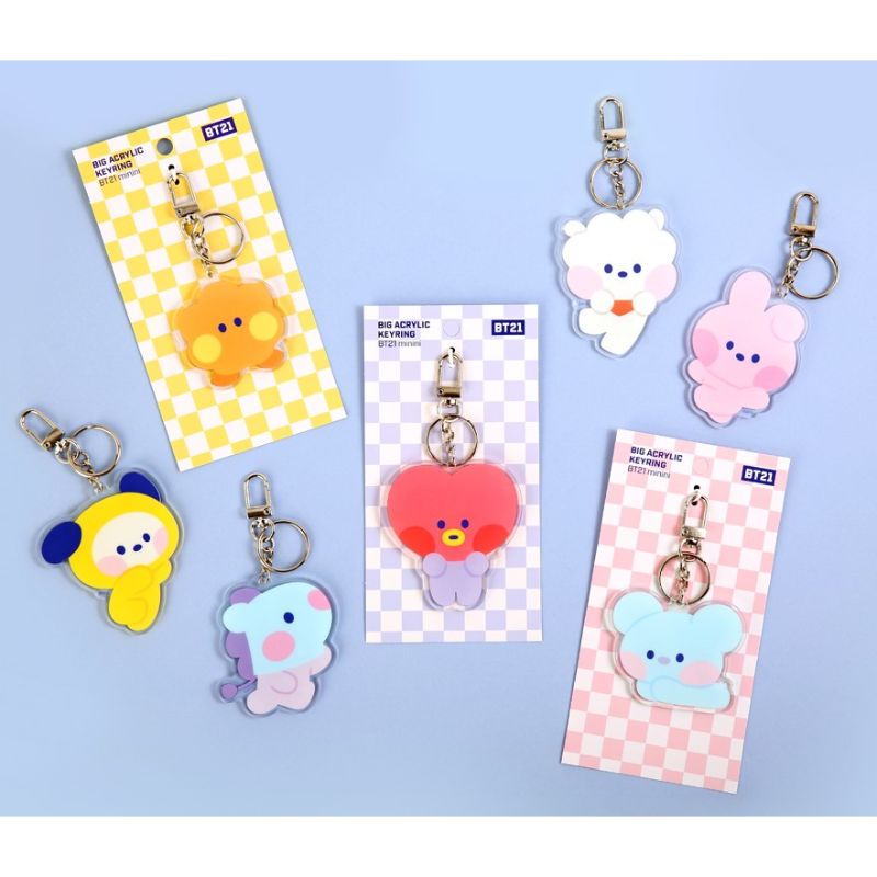 Monopoly x BT21 - Minini Big Acrylic Key Ring