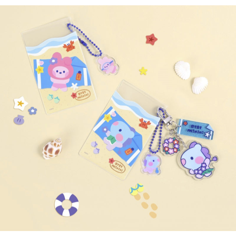 Monopoly x BT21 - Clear Card Pocket - Summer Sky