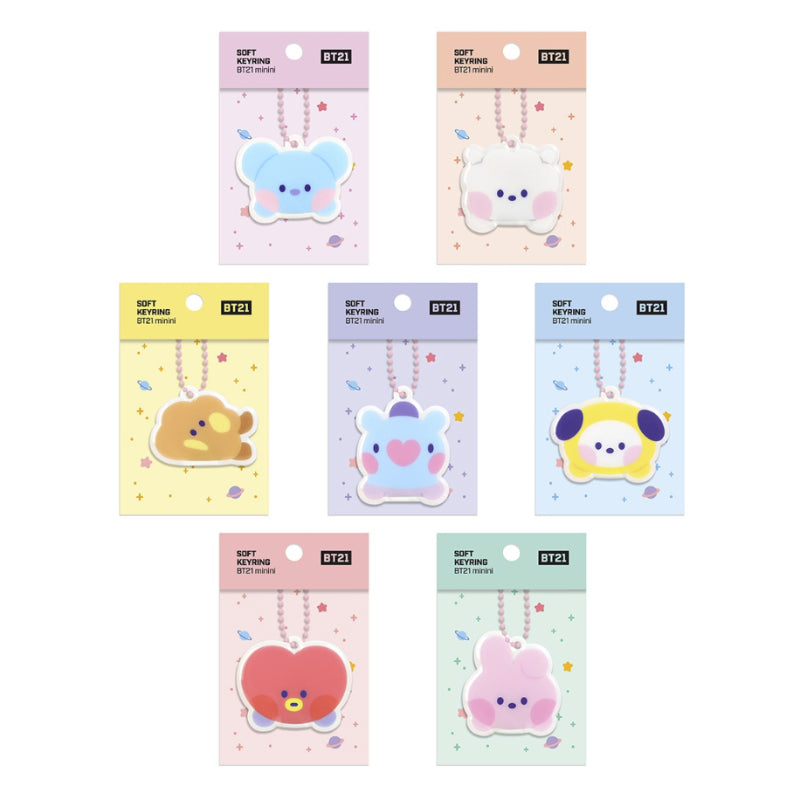 Monopoly x BT21 - Minini Soft Key Ring