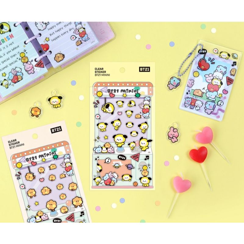 Monopoly x BT21 - Minini Clear Sticker