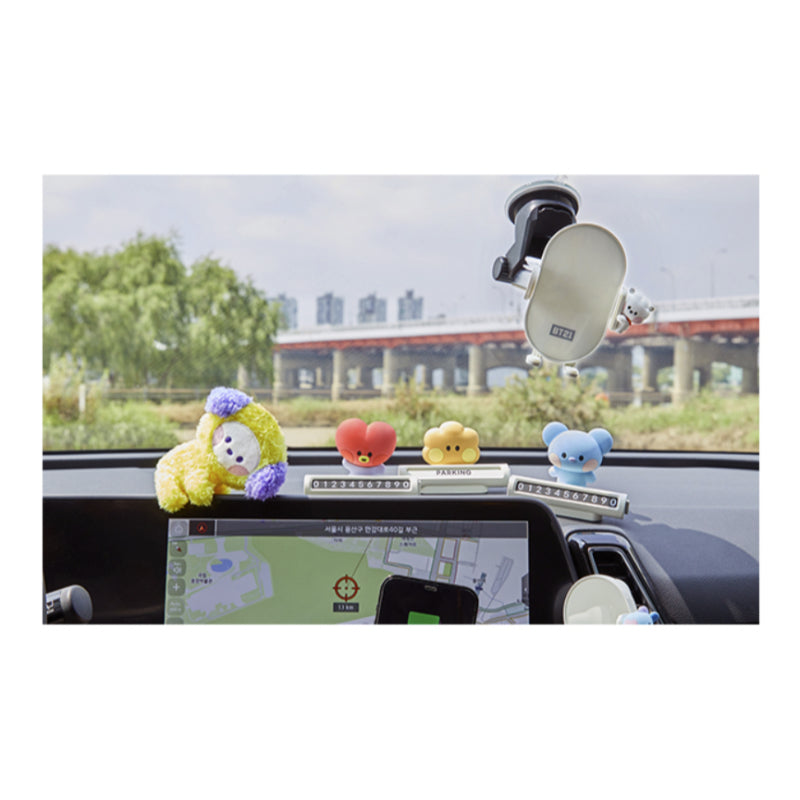 BT21 - Minini Car Smartphone Fast Charging Cradle