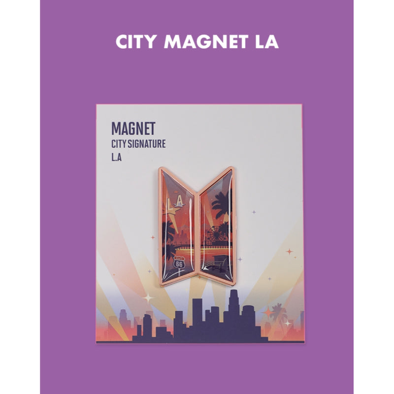 BTS - City Edition LA -  Magnet