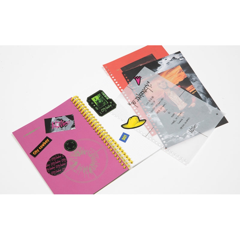 Mino - To Infinity - Scrap Book + Sticker