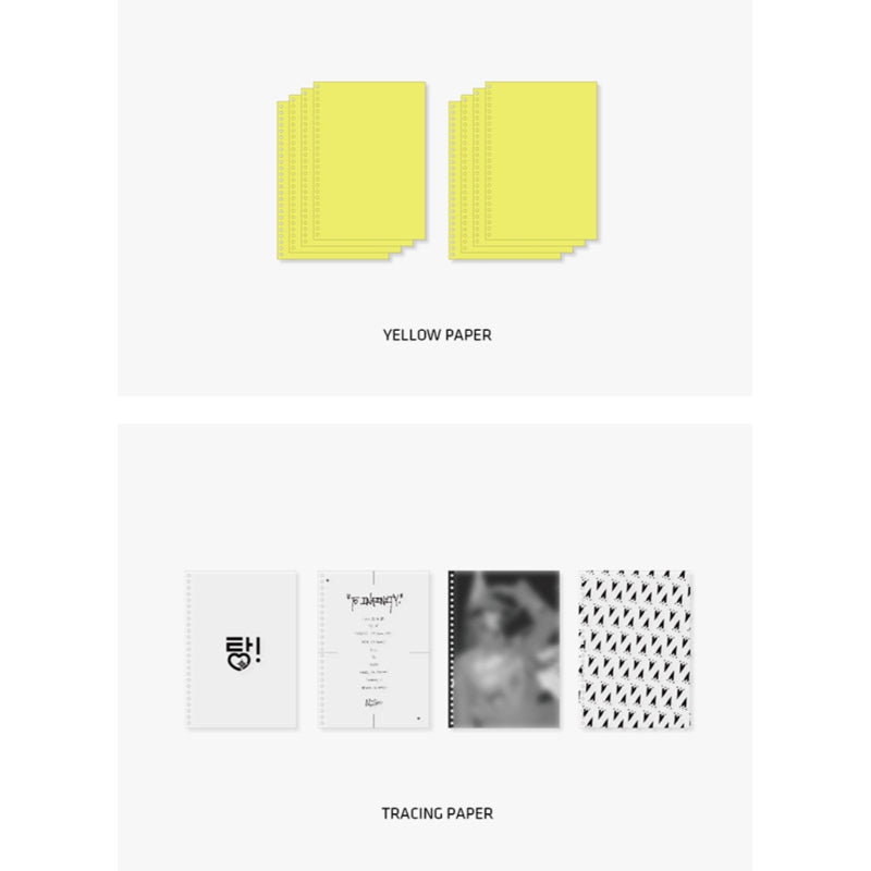 Mino - To Infinity - Scrap Book + Sticker