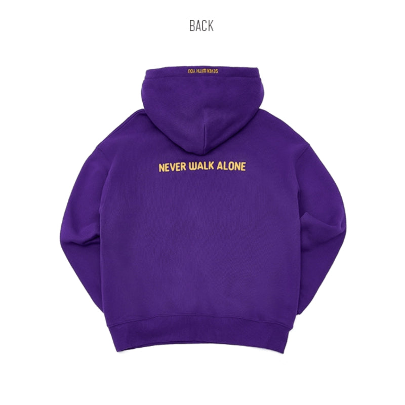 BTS hot JIMIN artist made collection WITH YOU purple hoody (LARGE)