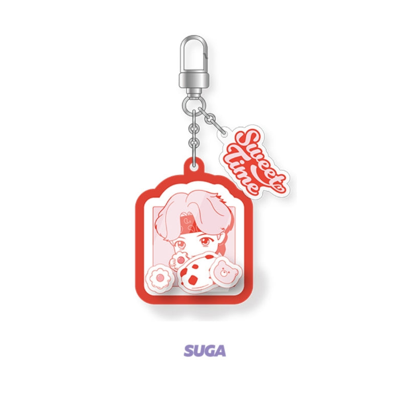 BTS - TinyTAN - Sweet Time Keyring