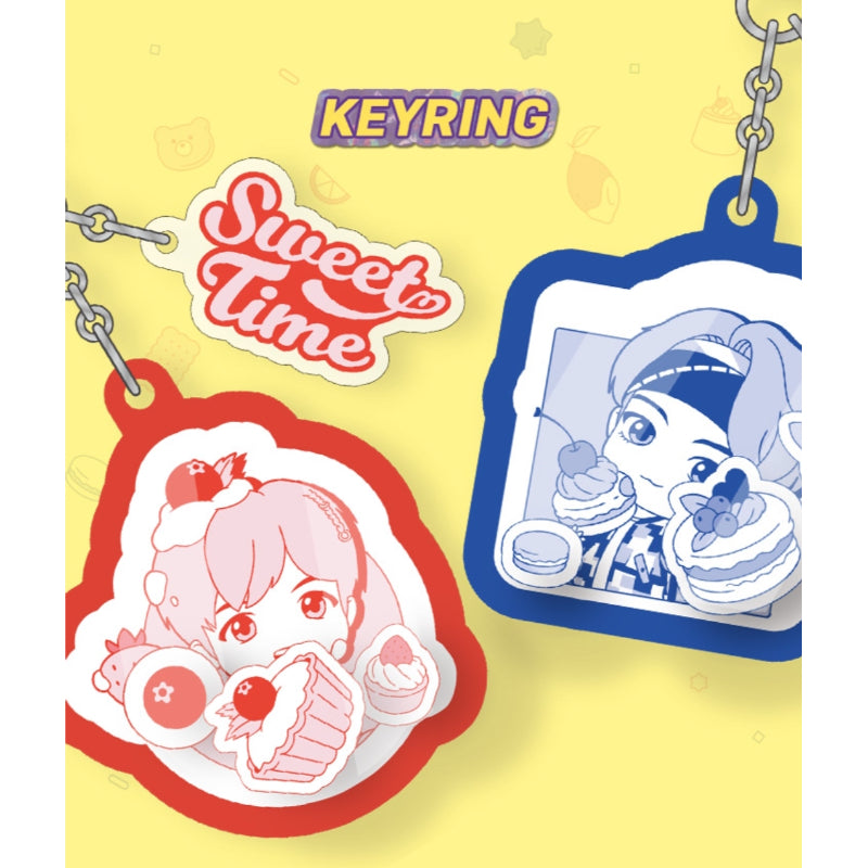 BTS - TinyTAN - Sweet Time Keyring