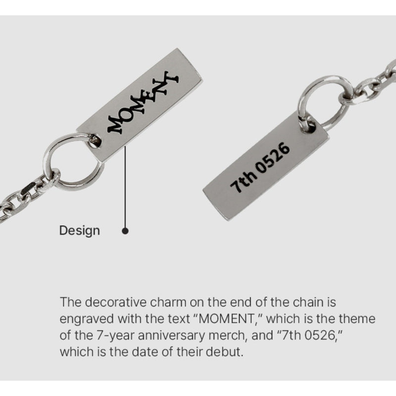 SEVENTEEN 7th Anniversary Moment Bracelet with the8 minghao store charm