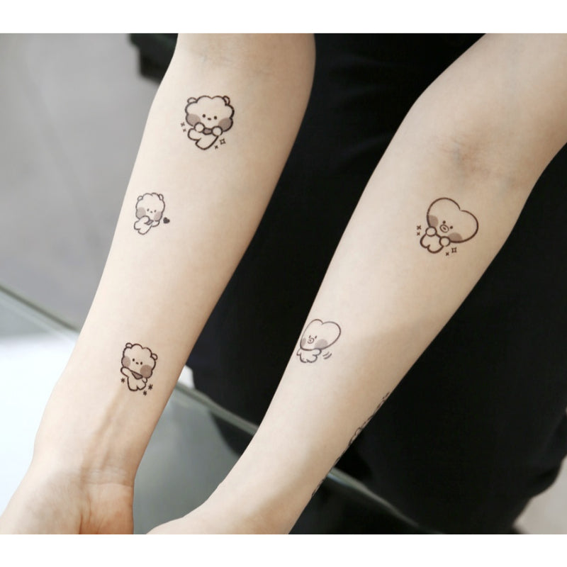 Monopoly x BT21 - Minini Tattoo Sticker