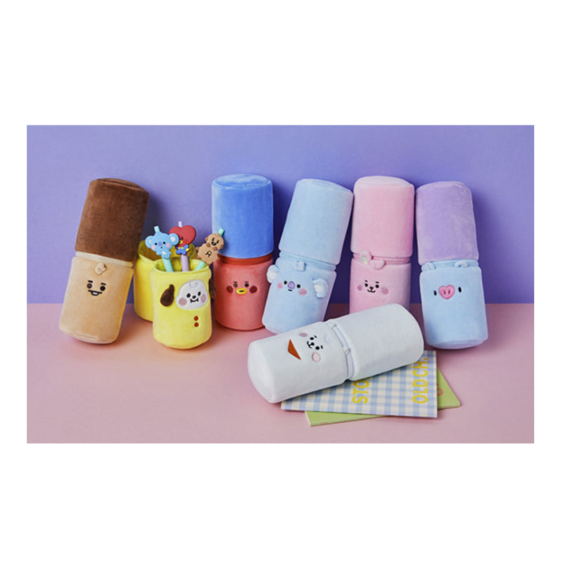 BT21 - Study With Me Face Pencil Case