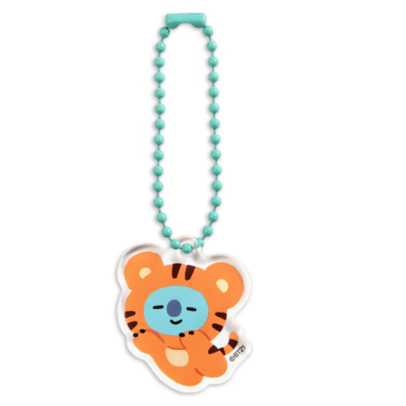 Monopoly X BT21 - Acrylic Simple Key Ring - Tiger