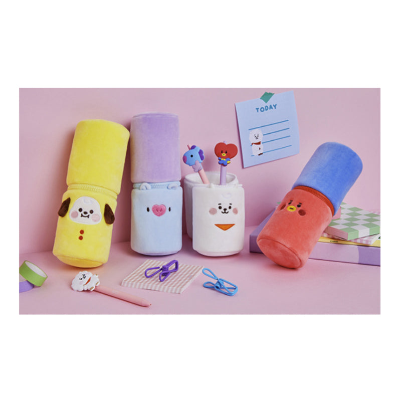 BT21 - Study With Me Face Pencil Case