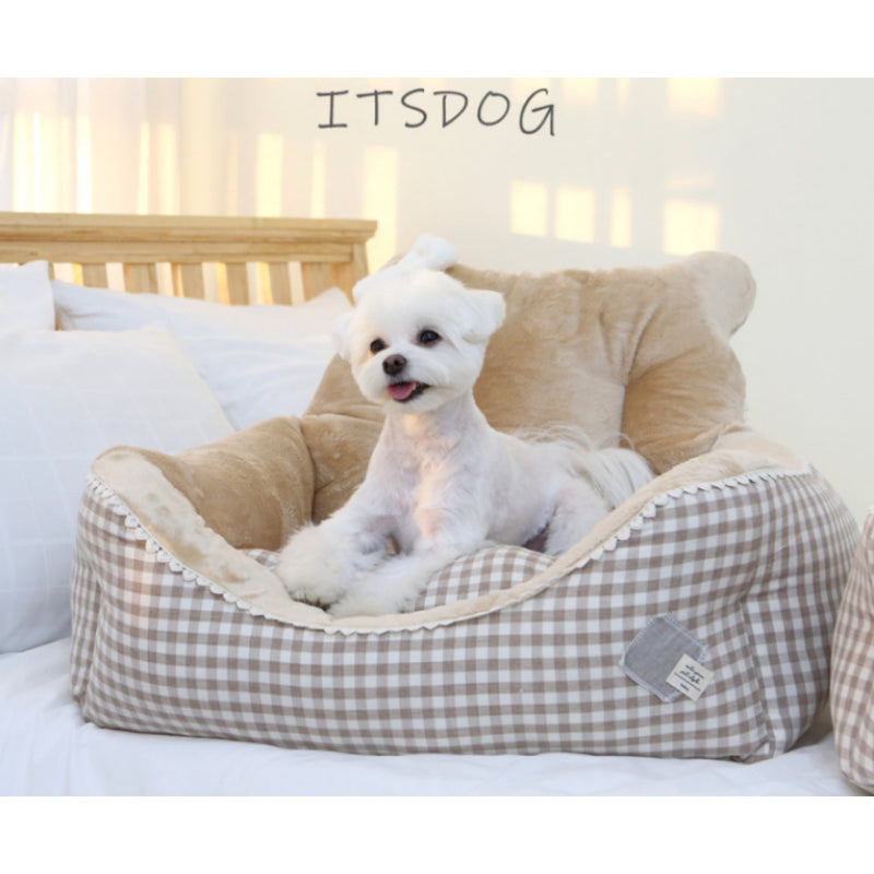 ITSDOG - Dog Cat Peekaboo Bear Pogney Bed