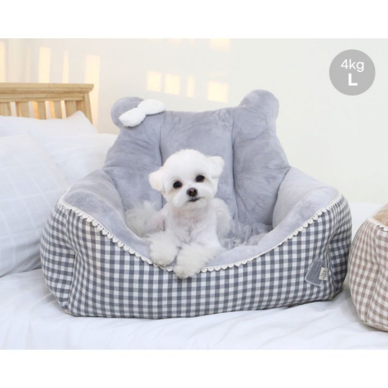 ITSDOG - Dog Cat Peekaboo Bear Pogney Bed