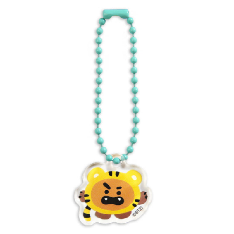 Monopoly X BT21 - Acrylic Simple Key Ring - Tiger