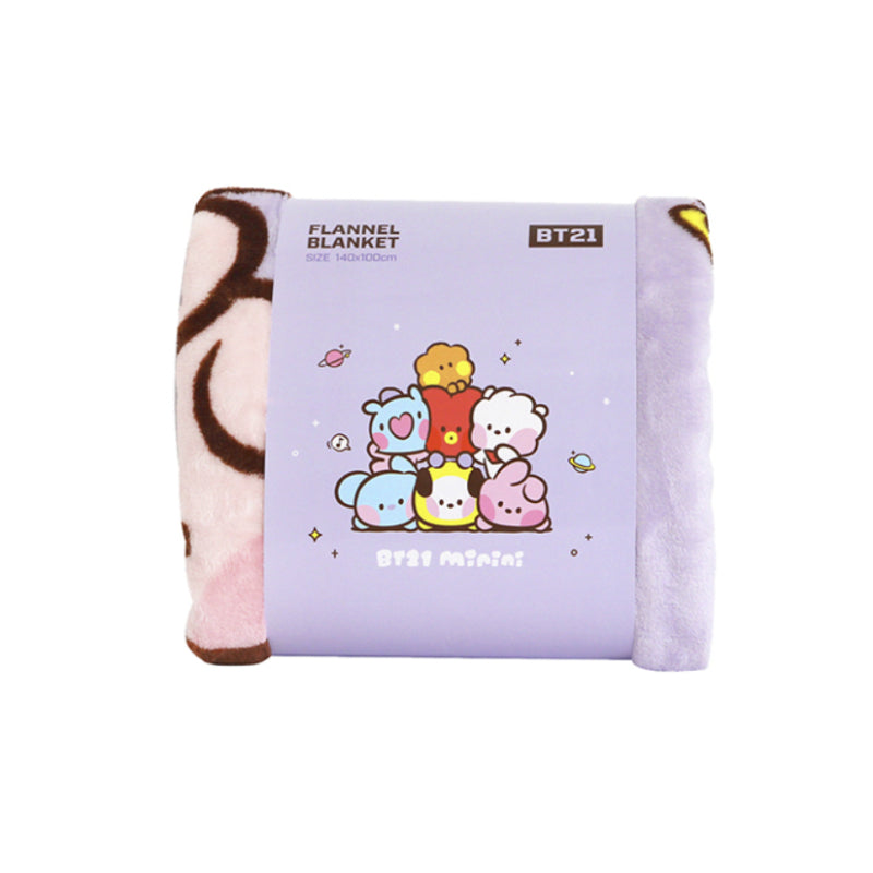 BT21 - Minini Flannel Blanket