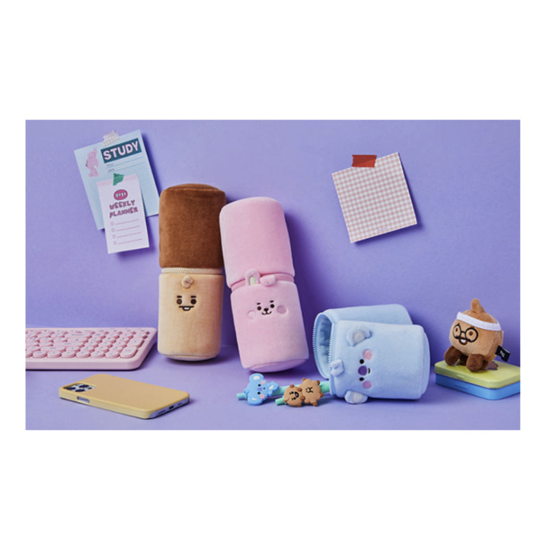 BT21 - Study With Me Face Pencil Case