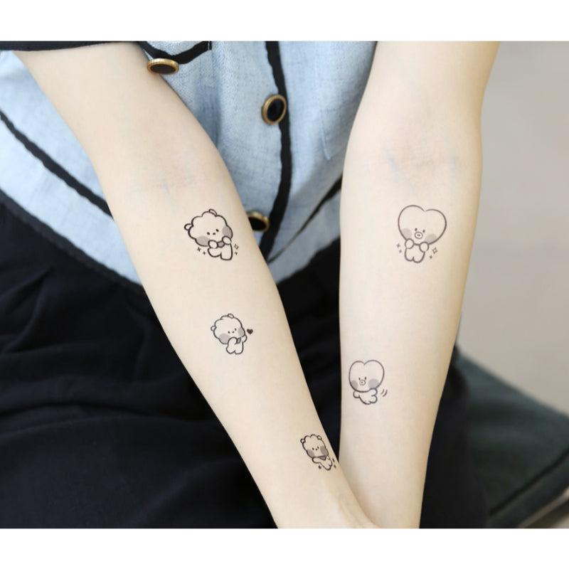 Monopoly x BT21 - Minini Tattoo Sticker