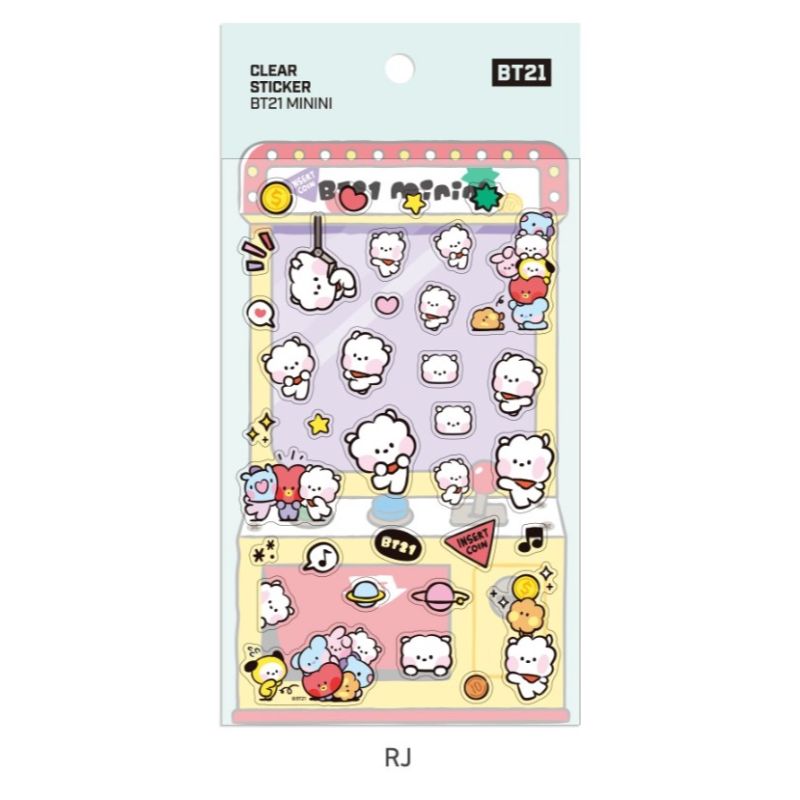 Monopoly x BT21 - Minini Clear Sticker