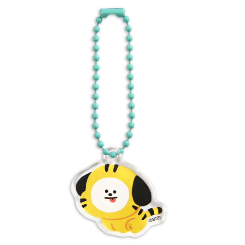 Monopoly X BT21 - Acrylic Simple Key Ring - Tiger