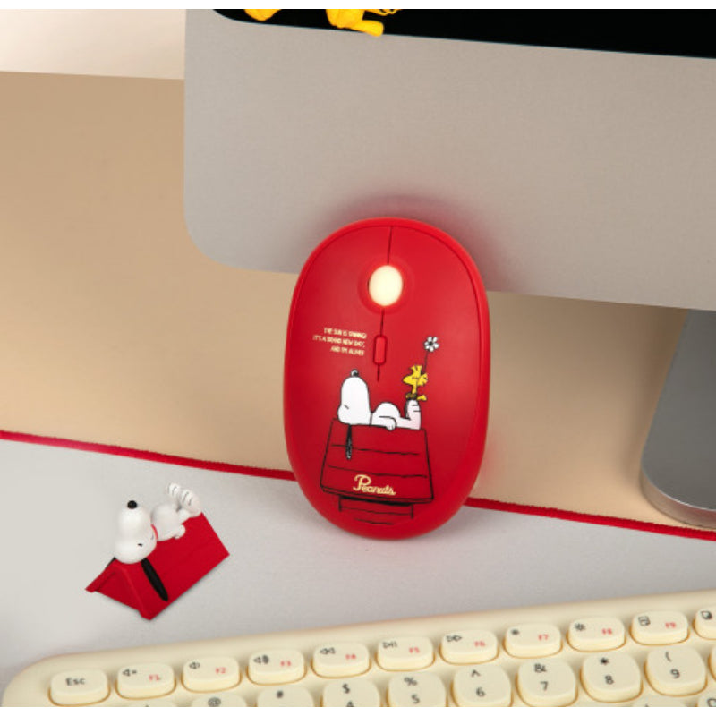 Royce X Peanuts - Snoopy 2022 Multi-Pairing Noiseless Wireless Bluetooth Mouse