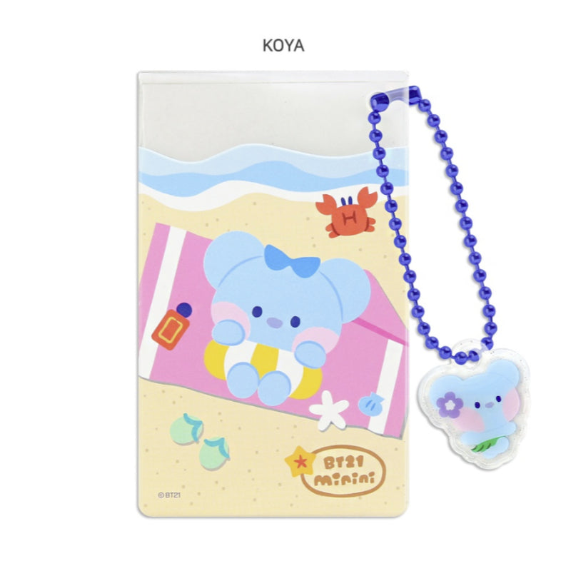 Monopoly x BT21 - Clear Card Pocket - Summer Sky