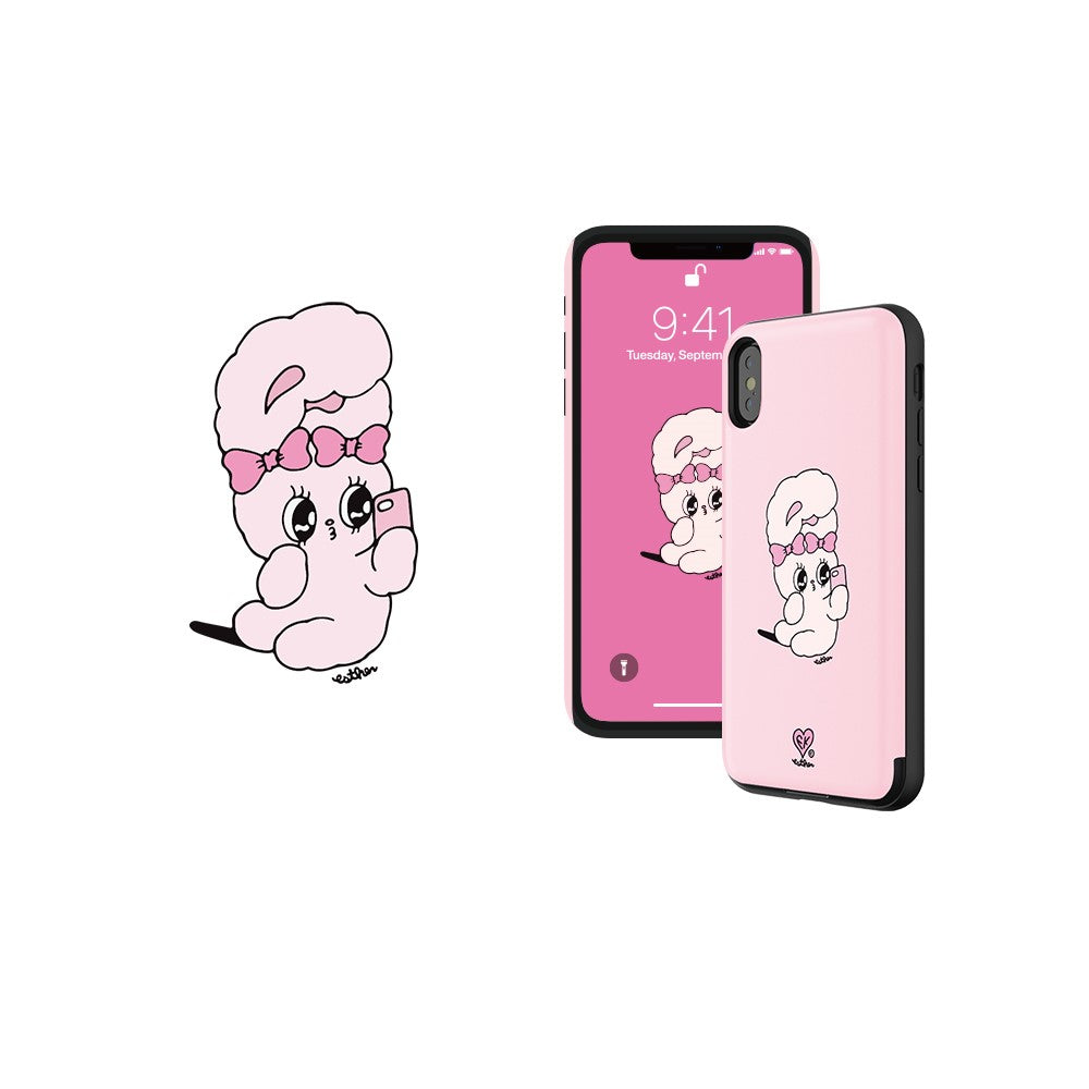 Esther Bunny - Card Slot Phone Case