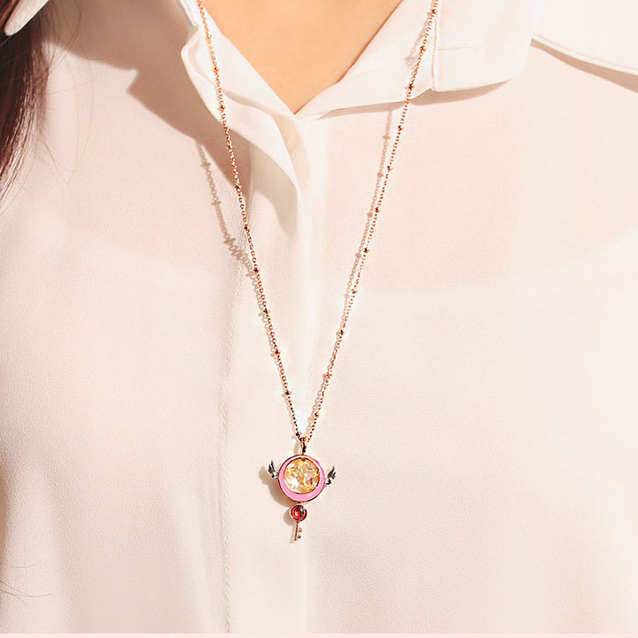 OST x Cardcaptor Sakura - Star Key Brass Necklace