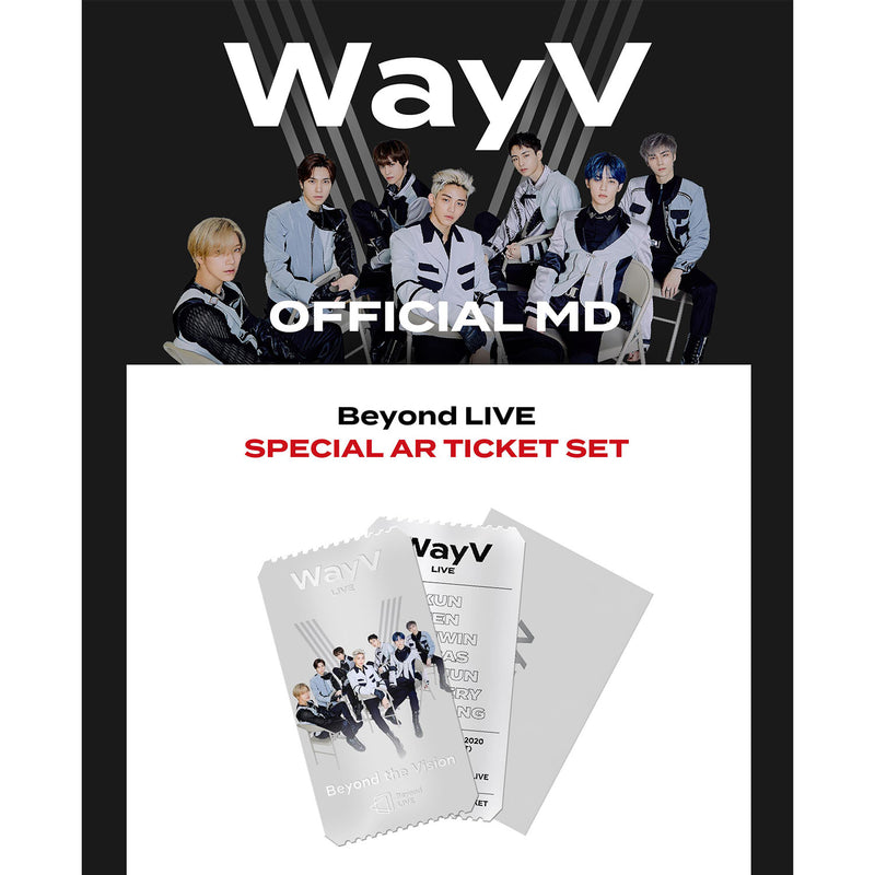 WayV Beyond LIVE SPECIAL AR TICKET SET | hartwellspremium.com