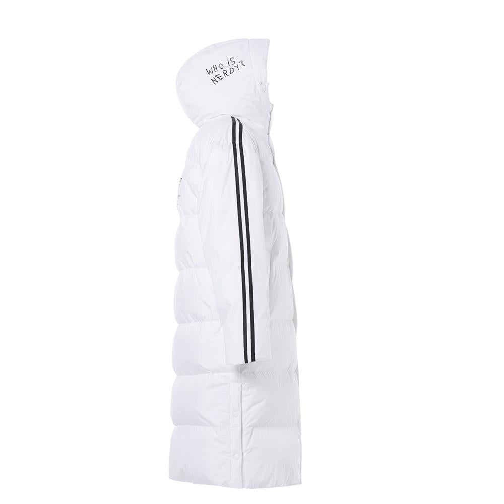 Nerdy - NY Track Long Down Jacket - White – Harumio