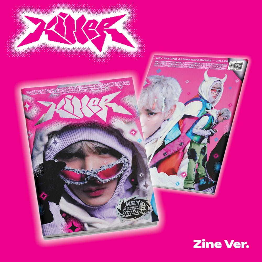 Key (SHINee) - Killer : 2nd Album Repackage (Zine Version)