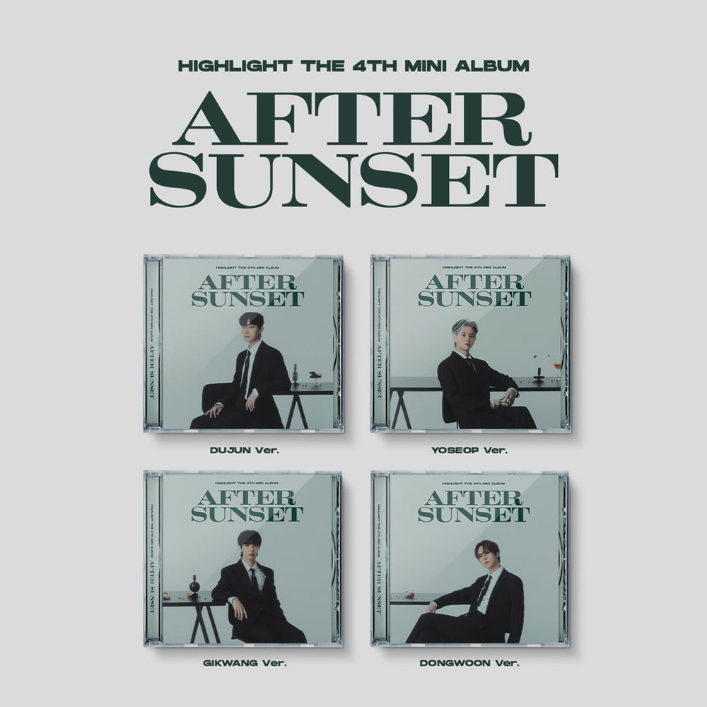 Highlight - After Sunset : 4th Mini Album (Jewel Version)