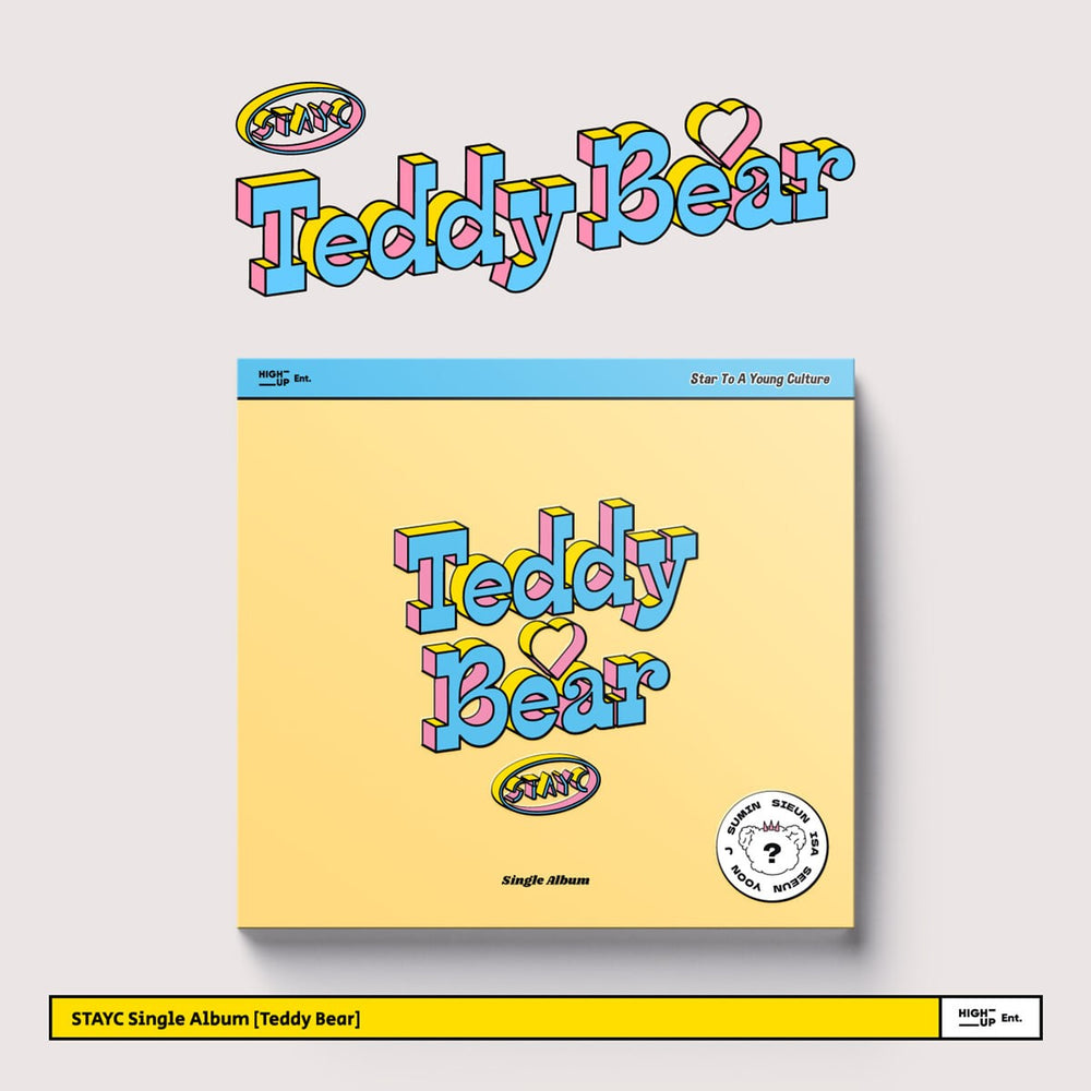 STAYC - Teddy Bear :  4th Single Album (Digipack Version)