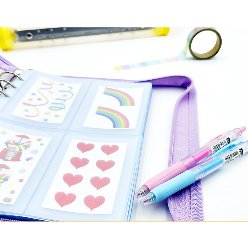 Yudaeng - A5 - 6 Hole Diary Translucent PVC Storage Inlay