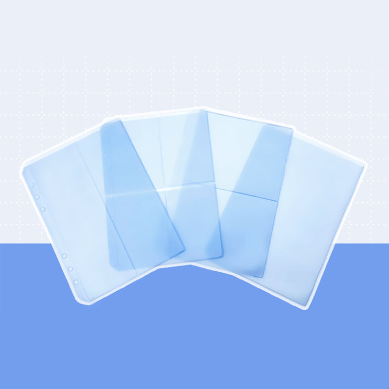 Yudaeng - A5 - 6 Hole Diary Translucent PVC Storage Inlay