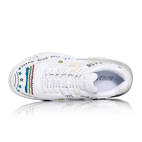 Lakai - Hati Graffiti Shoes - All White