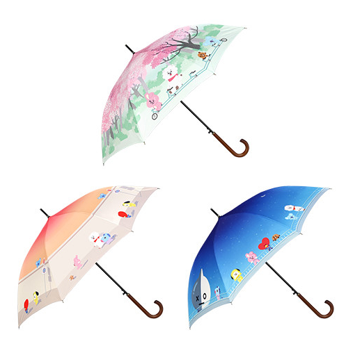 BT21 x Monopoly - DTP Automatic Long Umbrella